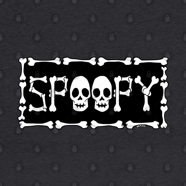 Spoopy Sign by Jan Grackle